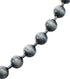 Native American Genuine Old Pawn Style Sterling Silver Bead Necklace JX128943